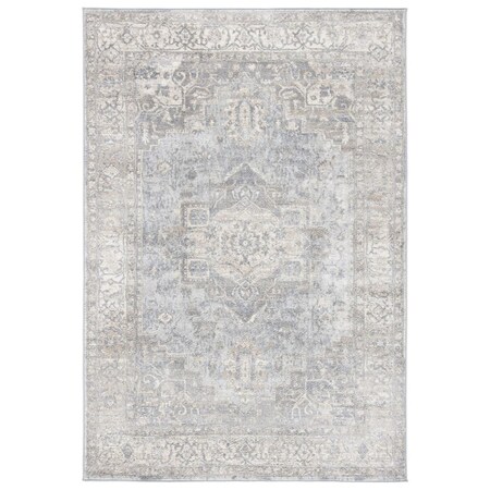 Safavieh 4 x 6 ft. Brentwood Transitional Power Loomed Rectangle Rug Grey & Beige BNT851F-4